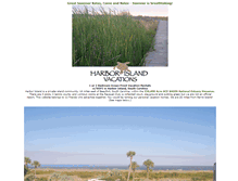Tablet Screenshot of harborislandvacations.com